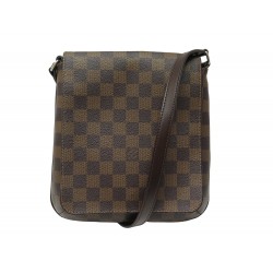 SAC A MAIN LOUIS VUITTON MUSETTE SALSA PM BANDOULIERE DAMIER EBENE HAND BAG 890€