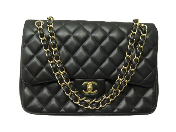 sac a main chanel timeless grand classique jumbo cuir