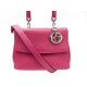 NEUF SAC A MAIN BE DIOR SMALL BANDOULIERE PORTE EPAULE EN CUIR ROSE PURSE 3300€