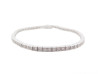 bracelet cartier laniere tennis or blanc 18k 62