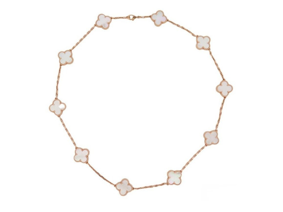 collier van cleef arpels alhambra 10