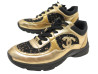 chaussures baskets chanel g34360 tennis trainer