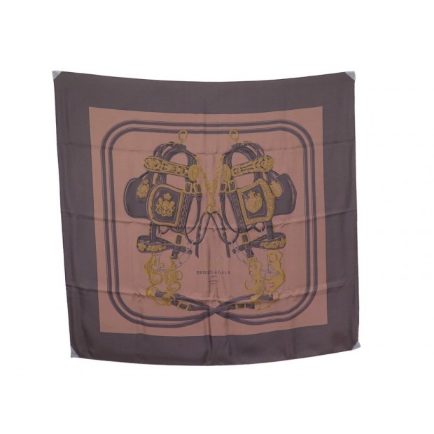 NEUF FOULARD HERMES BRIDES DE GALA SURTEINT DIP DYE CARRE SOIE SILK SCARF 350€