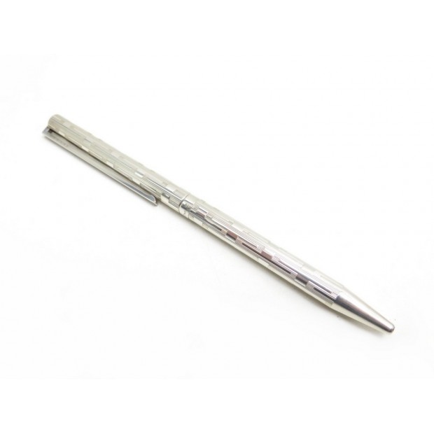  : STYLO BILLE ST DUPONT ARGENT MASSIF 