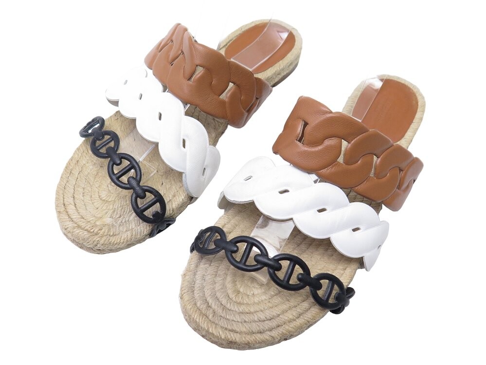 セール【HERMES】Espadrillas Gwen chaussures-sandales-hermes-