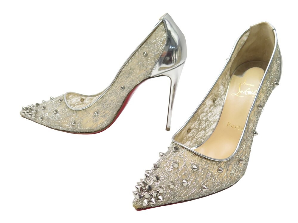 chaussures escarpins christian louboutin follies spike