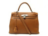 rare sac a main hermes kelly togo gold 32 sellier