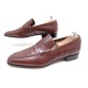 NEUF CHAUSSURES FRATELLI ROSSETTI 7 41 MOCASSINS CUIR MARRON LOAFER SHOES 380€