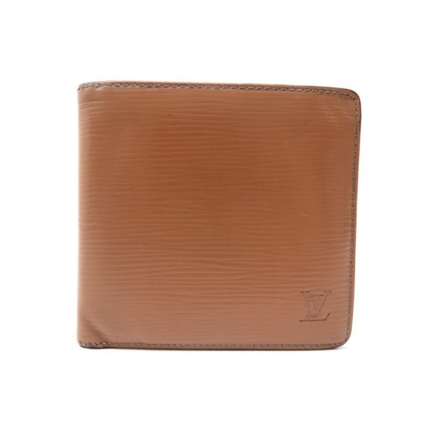 PORTEFEUILLE LOUIS VUITTON MARCO EN CUIR EPI MARRON WALLET LEATHER BROWN 460€