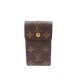 NEUF POCHETTE LOUIS VUITTON PORTE CLES BADGE MONOGRAM ETUI SAC KEY HOLDER 170€