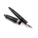 VINTAGE STYLO PLUME MONTBLANC MEISTERSTUCK 146 EN RESINE NOIR FOUNTAIN PEN 555€