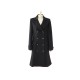 MANTEAU LONG CHANEL P38780 M 38 EN CACHEMIRE NOIR BLACK CASHMERE COAT 5700€