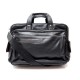 SAC SACOCHE LONGCHAMP PORTE DOCUMENT BANDOULIERE PC 17 POUCES L CUIR NOIR 640€