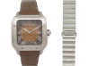 montre cartier santos gm wssa0064 47 mm