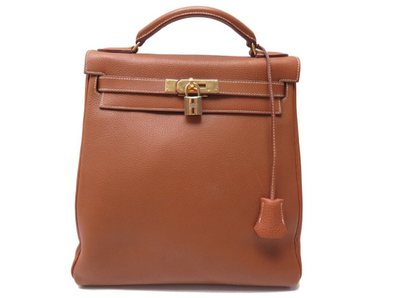  sac a dos hermes kelly ado 1999 en cuir togo