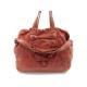 SAC A MAIN JEROME DREYFUSS BILLY L CUIR AGNEAU MARRON LAMBSKIN BAG DUSTBAG 595€