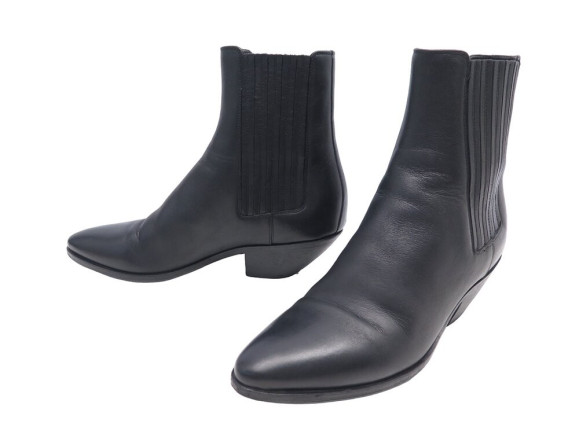 chaussures saint laurent west chelsea boots 549214