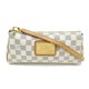 SAC A MAIN LOUIS VUITTON EVA N55214 TOILE DAMIER AZUR BANDOULIERE POUCH BAG 660€