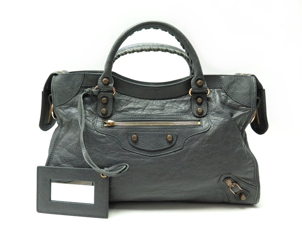 美品　BALENCIAGA Giant City 2way 281770 Bag sac-a-main-balenciaga-giant-