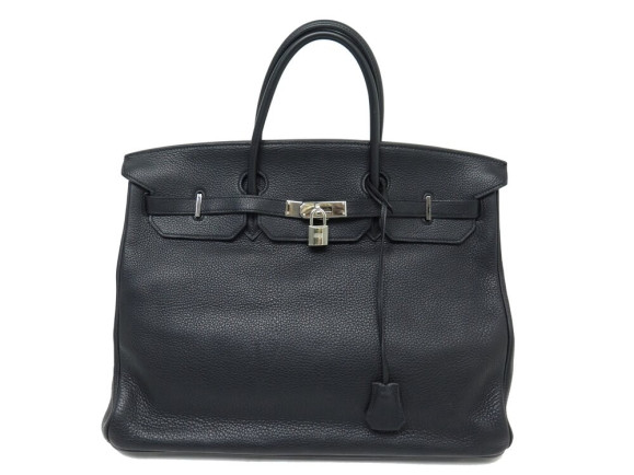 sac a main hermes birkin 40 en cuir taurillon clemence