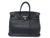 sac a main hermes birkin 40 en cuir taurillon clemence