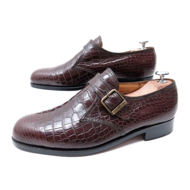 chaussures jm weston 581 mocassins a boucle 7e 42 cuir