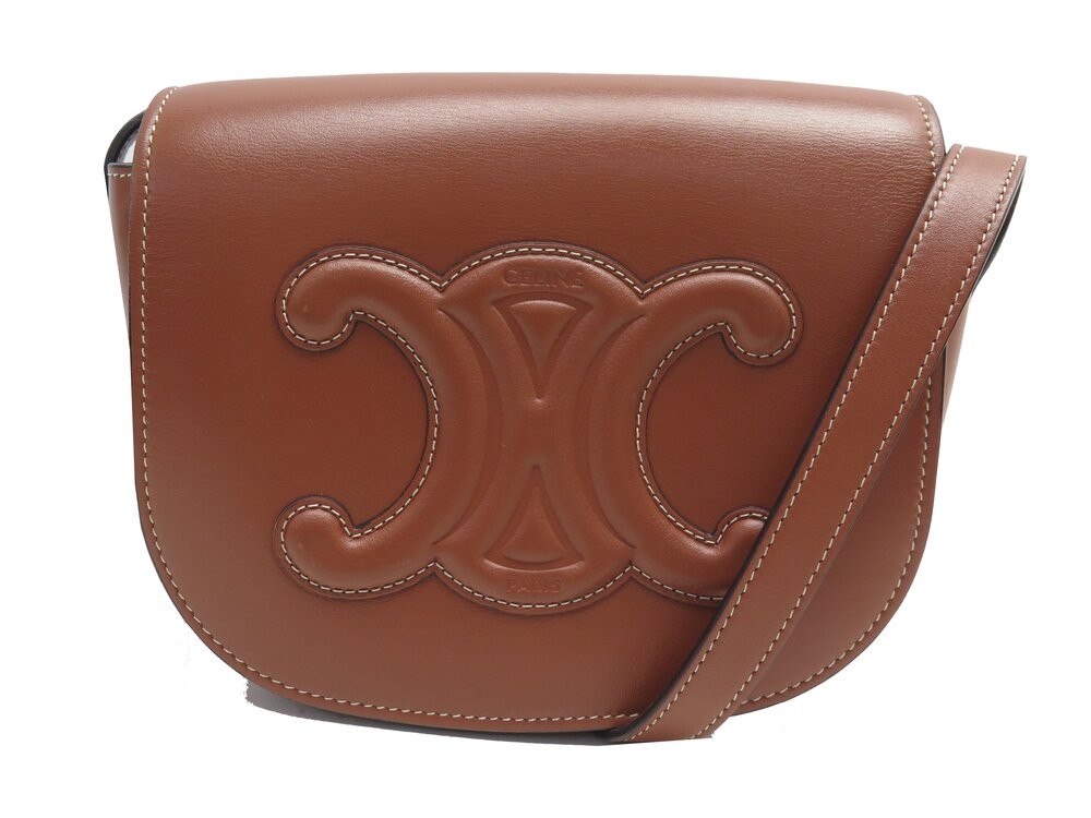 sac a main celine folco 198263 cuir marron