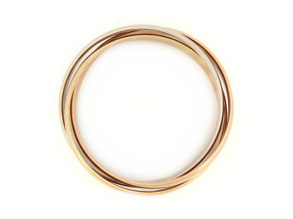 bracelet cartier trinity extra large b6077917 19cm 3