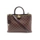 SAC A MAIN LOUIS VUITTON BROMPTON N41582 EN TOILE DAMIER EBENE BANDOULIERE 1780€