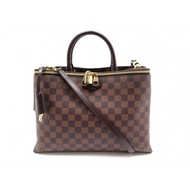 SAC A MAIN LOUIS VUITTON BROMPTON DAMIER EBENE 