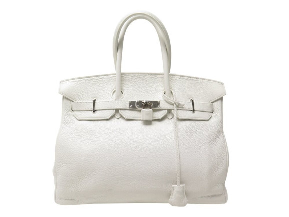  sac a main hermes birkin 35 2005 cabas en cuir