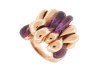 bague de grisogono or rose 18k a pampilles t57
