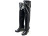  chaussures chanel bottes g31303 37.5 cuissardes