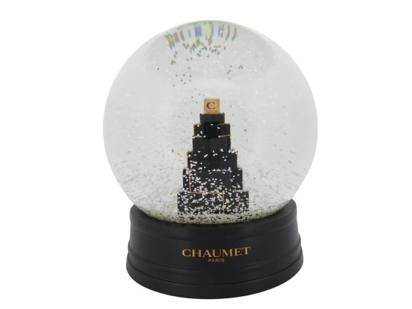  boule a neige chaumet noel 2023 boite xmas snow