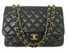 sac a main chanel timeless jumbo simple rabat cuir