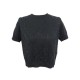 NEUF HAUT GUCCI 748886 EN LAINE FINE AVEC CRISTAUX GG L 44 40 TOP T-SHIRT 1700€
