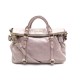 SAC A MAIN MIU MIU BOW BANDOULIERE CUIR VIEUX ROSE HAND BAG LEATHER PINK 1350€