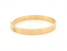 bracelet cartier jonc love anniversary t17 or jaune