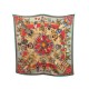 CHALE HERMES KACHINAS CARRE 140 CM EN CACHEMIRE ET SOIE CASHMERE SHAWL 925€