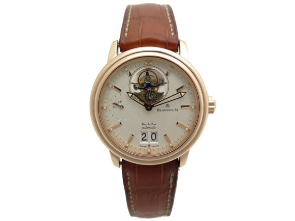 montre blancpain villeret tourbillon 2825 3642 or