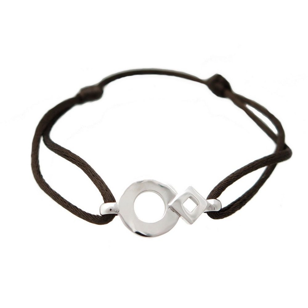 bracelet lien tournaire signe eclipse rond en or