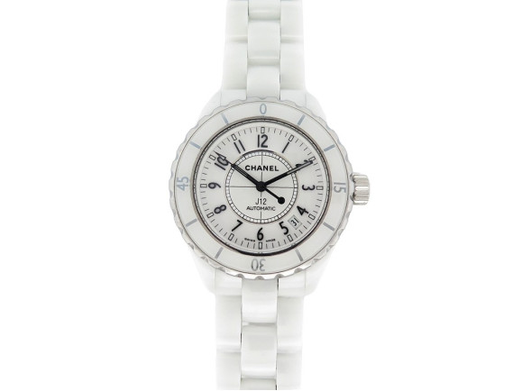 montre chanel j12 h0970 38 mm ceramique blanche