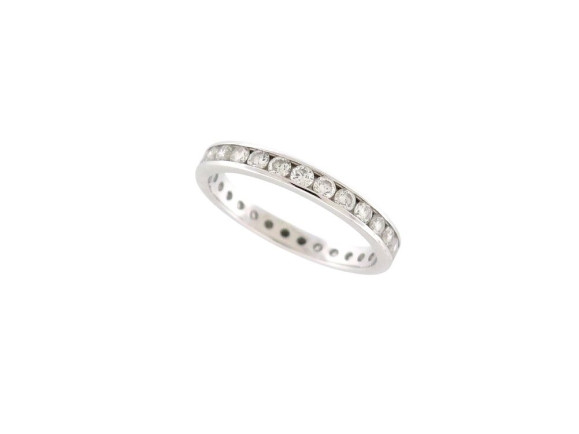  bague alliance americaine t 54 34 diamants 1.1ct