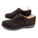 NEUF CHAUSSURES CHURCH S AMERSHAM 9F 43 RICHELIEU DAIM MARRON SHOES BROWN 615€