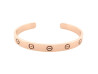 bracelet cartier love jonc ouvert classique or