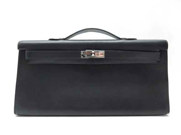 sac a main pochette hermes kelly cut clutch 2006 en