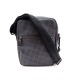NEUF SACOCHE ALFRED DUNHILL SAC REPORTER BANDOULIERE TOILE MARRON HOMME BAG 595€