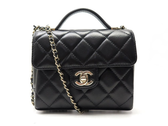 sac a main chanel mini classic top handle