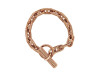 bracelet hermes chaine d'ancre en or rose 18k
