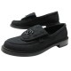 CHAUSSURES CHANEL G40027 MOCASSINS FERMOIR CC TIMELESS 36 MATELASSE SHOES 1520€